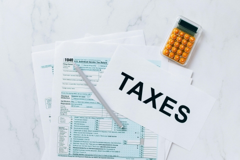TAXES, Tax Forms, Calculator