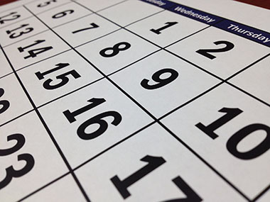 Date, day, calendar, planner