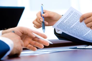 Hands, pen, paperwork, document, business meeting, consultation