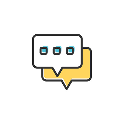 chat message bubble icon