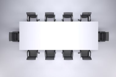 Table, chairs, grey, meeting, discussion, space, business