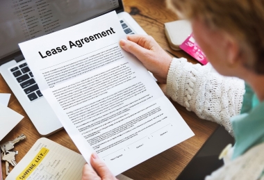 Lease, rent, agreement, contract, senior adult