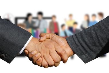 Handshake, business, businessmen, collaboration, teamwork