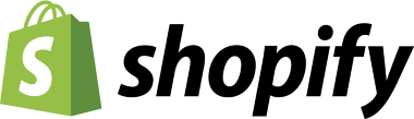 The logo Shopify, a multinational e-commerce company.