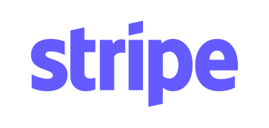 The logo of Stripe.