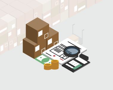 illustration of checking import tax.