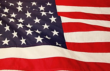 美国, 飘扬中的美国旗,国旗