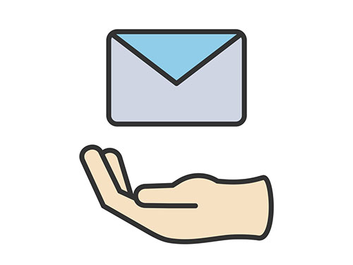 new email notice icon